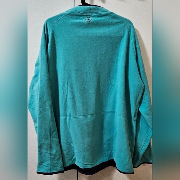 Peter Millar Thermal Flow Half Zip Micro Fleece Green Men's Size XXL - Picture 9 of 12